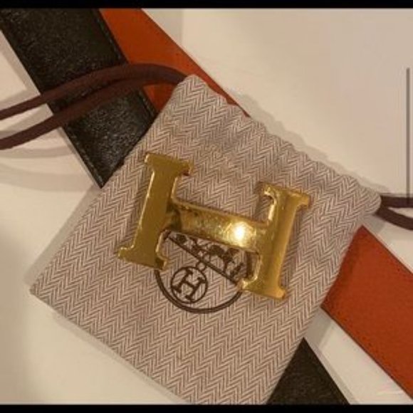 Hermes belt reversible